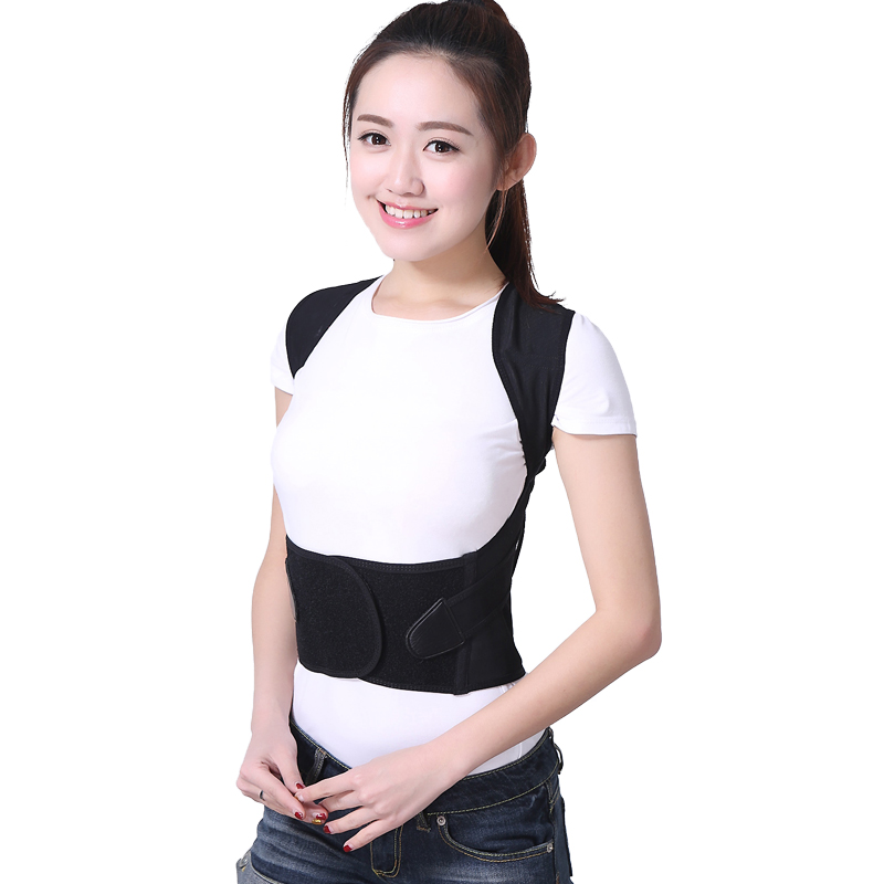 cicodaa 驼背带 夏季坐姿隐形背部成人男女学生坐姿带轻薄透气款 xxl