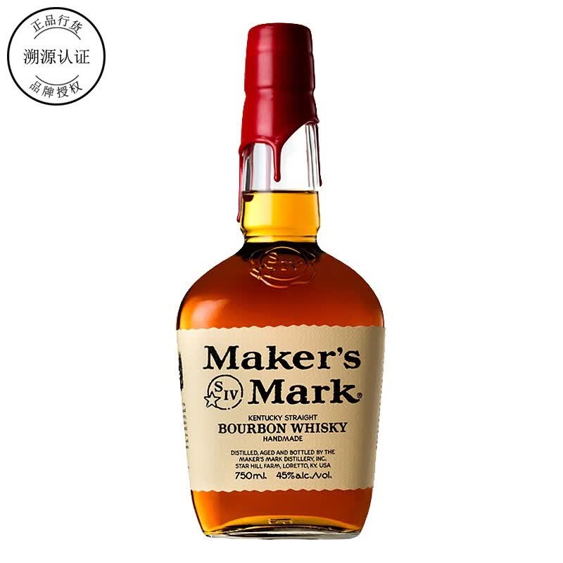 美格（MAKER'S MARK BOURBON）品牌直供 美格 Maker’s Mark Bourbon波本波旁威士忌美国洋酒 美格威士忌750ml