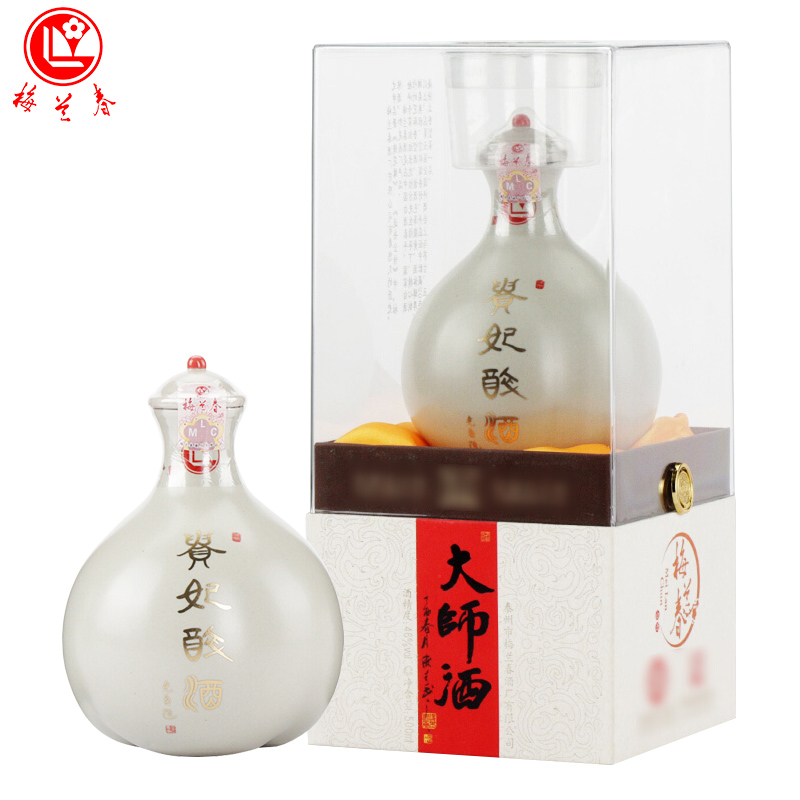 梅兰春  泰州芝麻香型白酒 46度大师酒礼盒装 贵妃醉酒 礼赠佳酿 46度