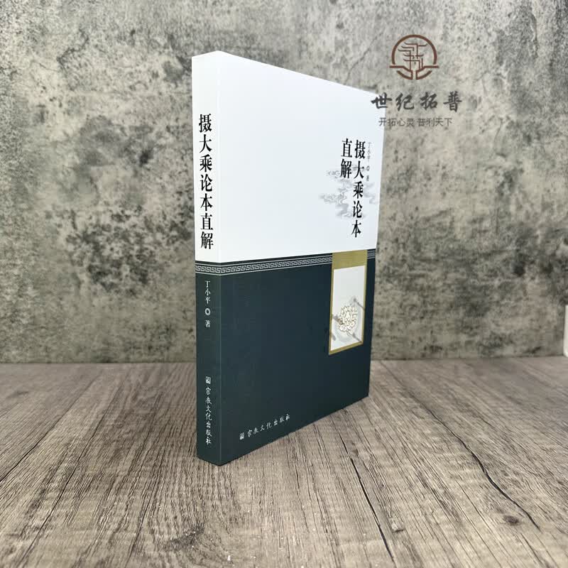包邮正版 摄大乘论本直解 丁小平著 宗教文化出版社422页
