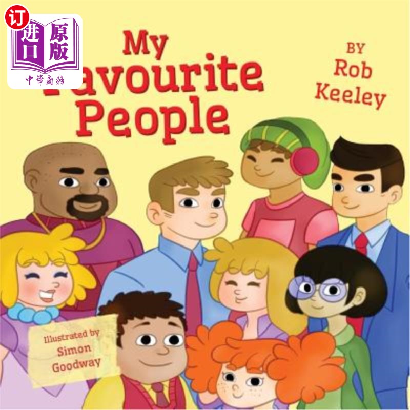 海外直订my favourite people 我喜欢的人