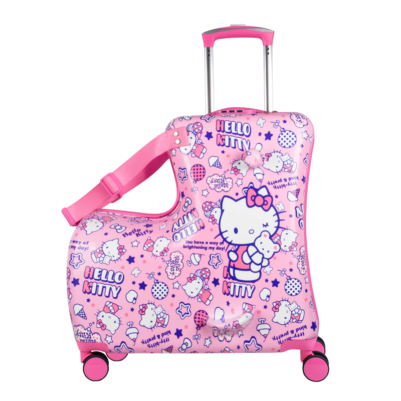 凯蒂猫KT18030-20A儿童行李箱：旅游好伙伴！|近期拉杆箱的价格走势