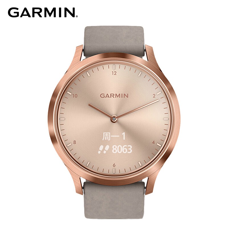 佳明（GARMIN）vivomove HR 玫瑰金 光学心率