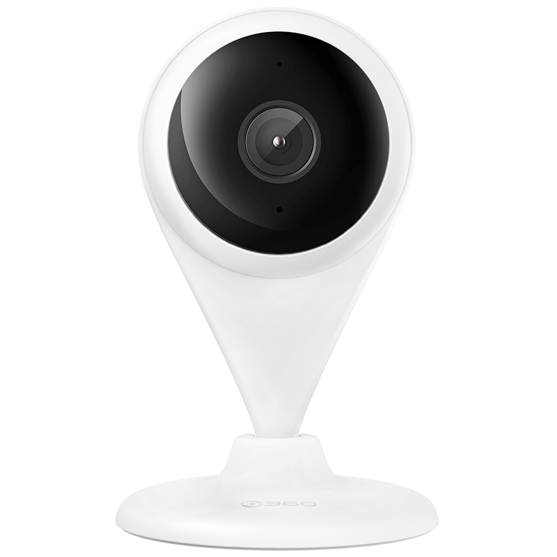 360 摄像头版智能摄像机小水滴高清夜视版AI版手机远程无线wifi网络监控家庭用 300万高清+铁片+4米线+读卡器+32G卡