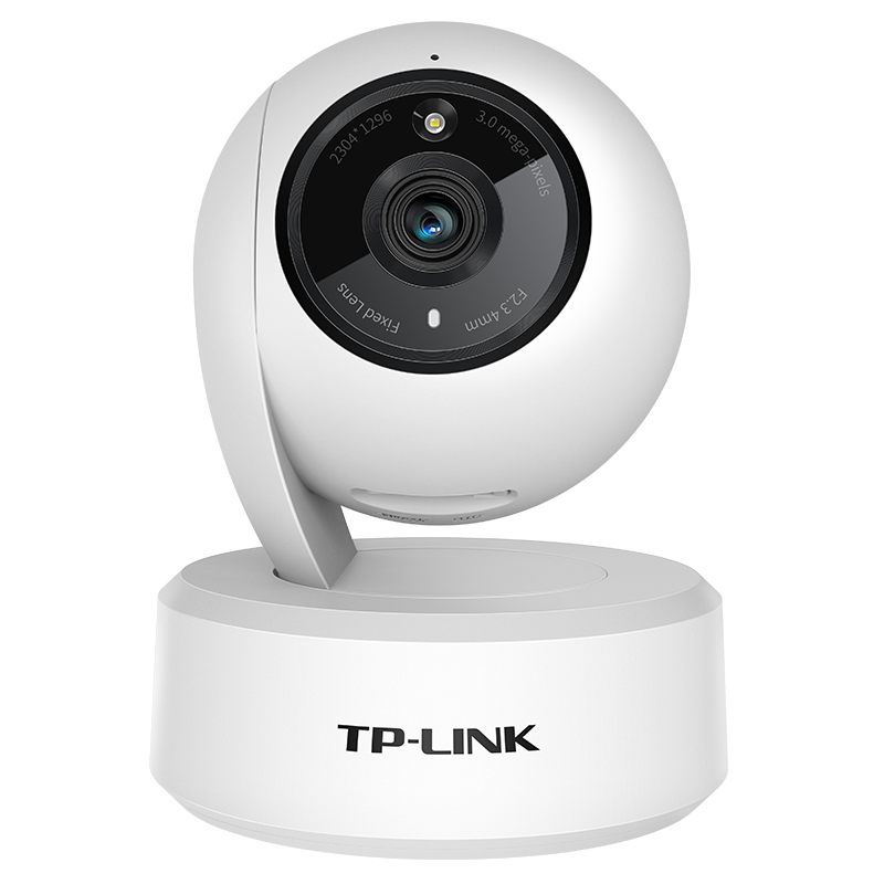 TP-LINK 普联 TL-IPC43AW 2K智能云台摄像头 300万像素 红外 白色