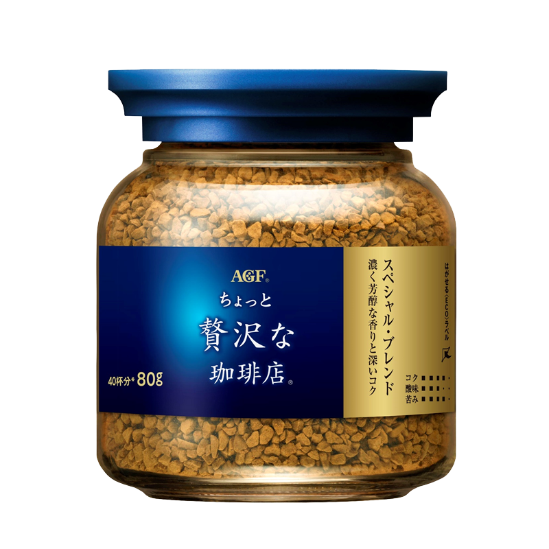 AGF 奢华咖啡店 Maxim马克西姆 冻干速溶黑咖啡 80g