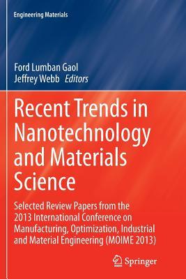 预订Recent Trends in Nanotechnology and Materials Sc