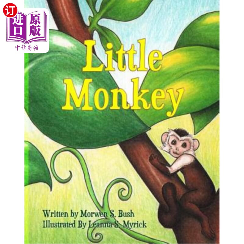海外直订little monkey 小猴子