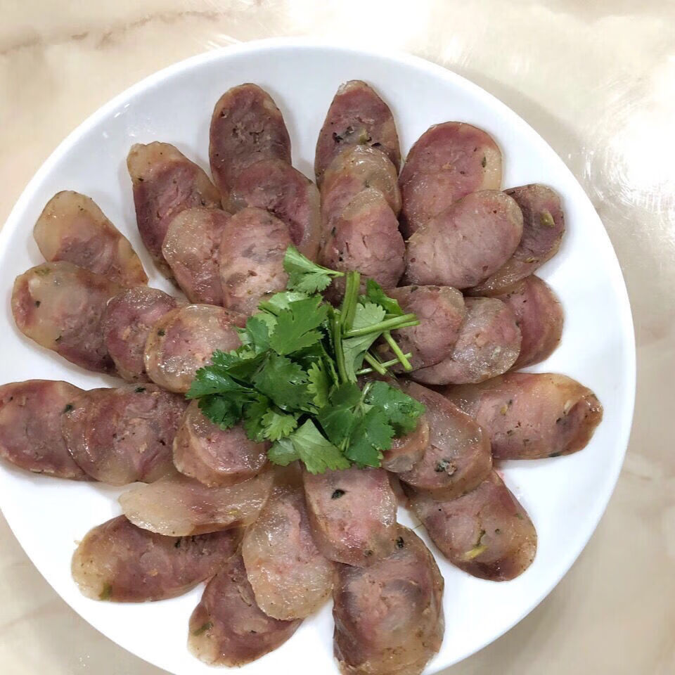力厨苏北兴化五香味香肠纯鲜猪肉手工香肠纯手工灌制无添加剂顺丰配送