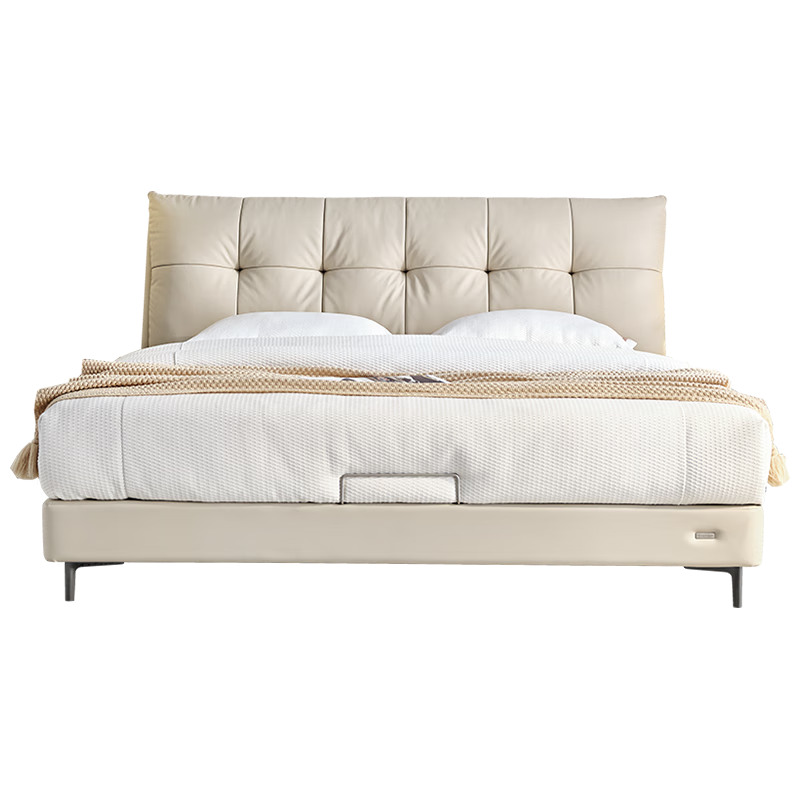 ���ڲ�����ȫ�ѣ�QUANU���Ҿ����ͷ���Ƥ�������䷱�Ǵ��ﴲͷ��ţƤ������˫�˴󴲺����� ��ͷ��ţƤ | ��ɫ���߽Ŵ� 2��x2.2�� ���� 2557.64Ԫ(������)