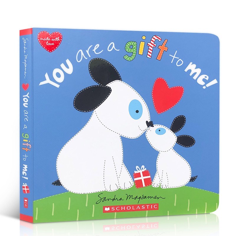 英文原版 you are a gift to me 你是我的礼物学乐儿童成长英语启蒙韵