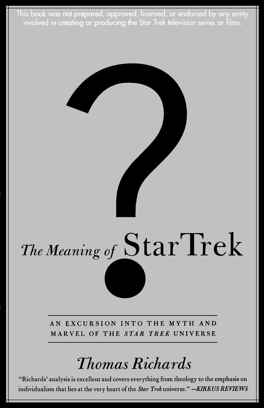 预售 按需印刷the meaning of star trek