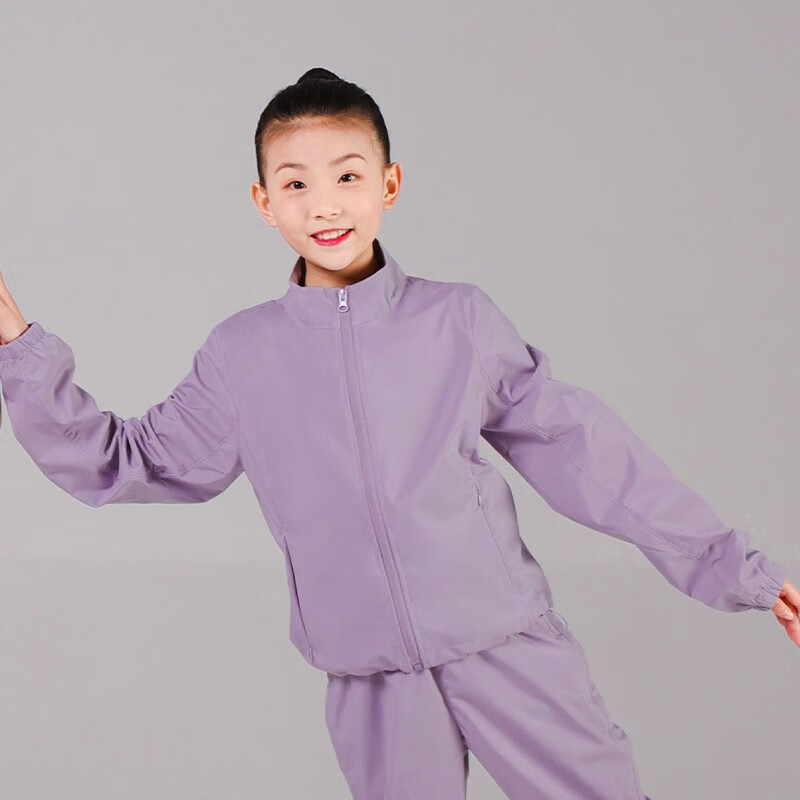 外套122127005 烟紫色外套 150码