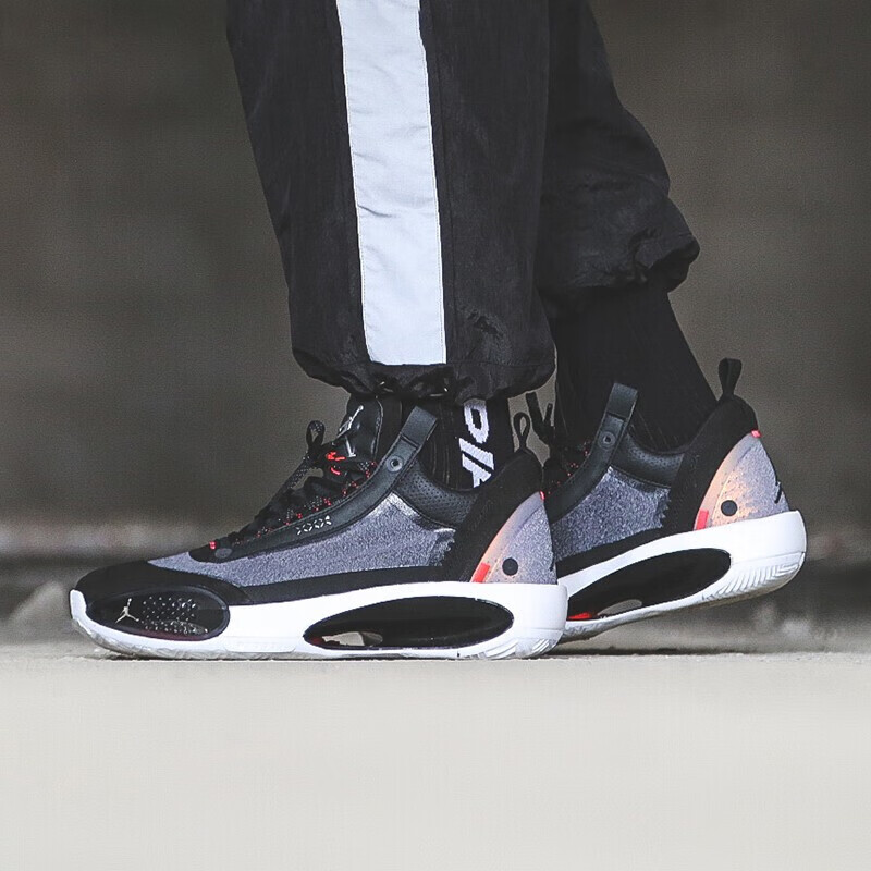 耐克(nike)新品男鞋aj34实战缓震耐磨运动鞋舒适休闲透气鞋子篮球鞋cu