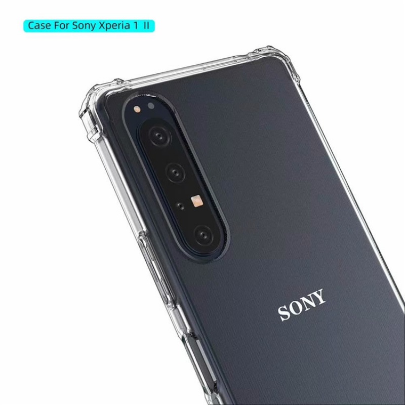 豆图 sony索尼xperia 1 ii手机壳1 mark 2 透明防摔2代全包x1 m2保护