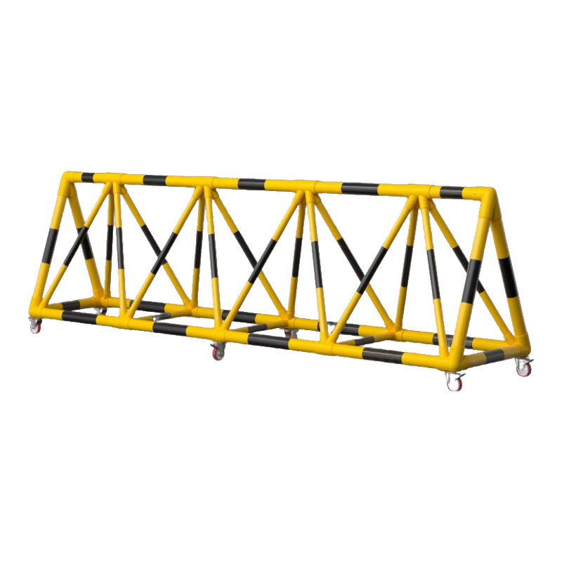 路喜 拒馬移動(dòng)護(hù)欄路障防暴防沖撞隔離護(hù)欄學(xué)校幼兒園小區(qū)工廠門(mén)口停車(chē)路障護(hù)欄安全防護(hù) 【2米/焊接】大管76/小管50/壁厚1.2MM 拒馬