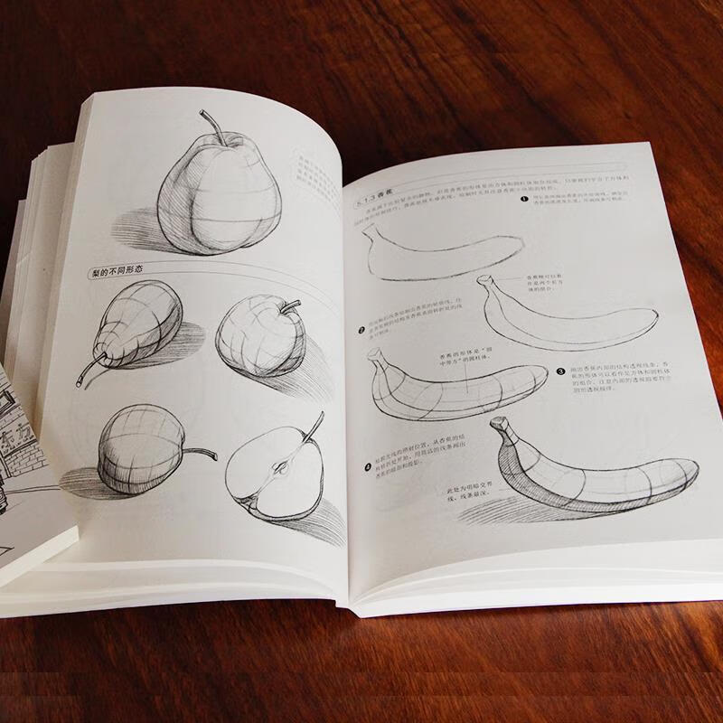 素描基础教程结构素描速写铅笔素描书零基础自学画画套装绘画本 速写