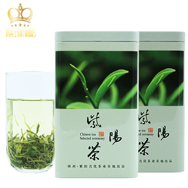 滇洪号 2023新茶紫阳富硒绿茶紫阳毛尖翠峰陕西茶叶陕西绿 紫阳富硒