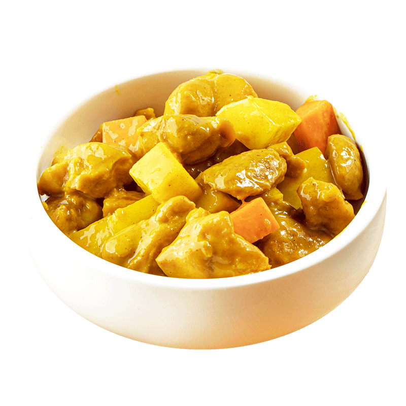 谷言预制菜 料理包 咖喱鸡丁220克  加热即食 捷百味常温