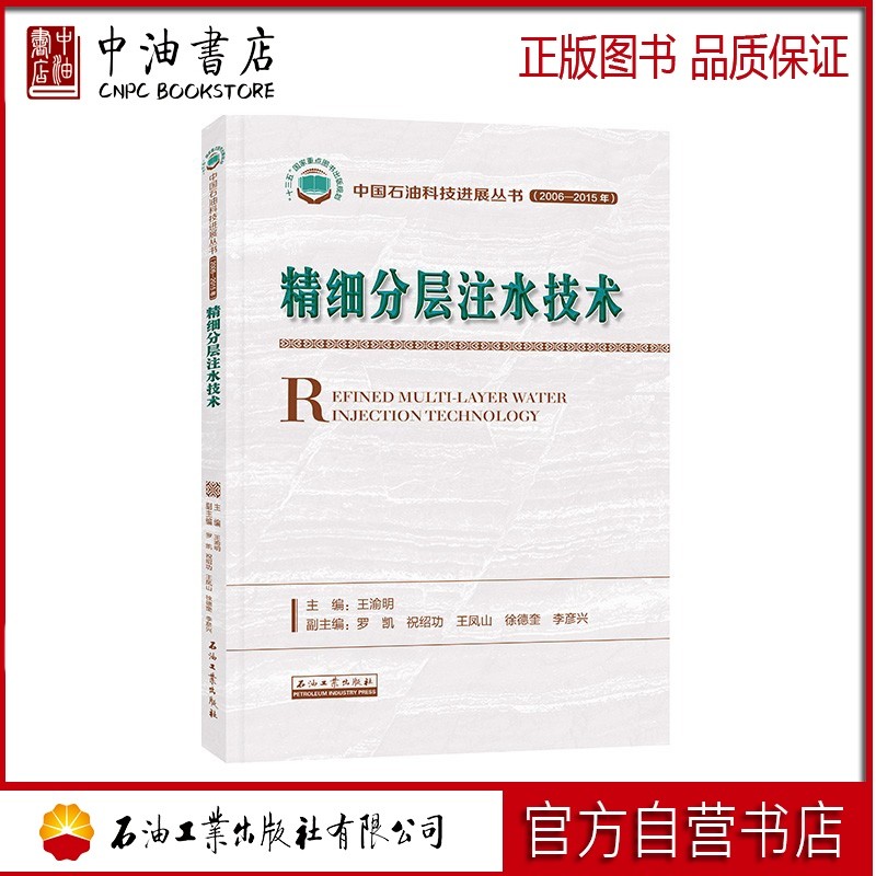 精细分层注水技术  石油工业出版社  9787518333837