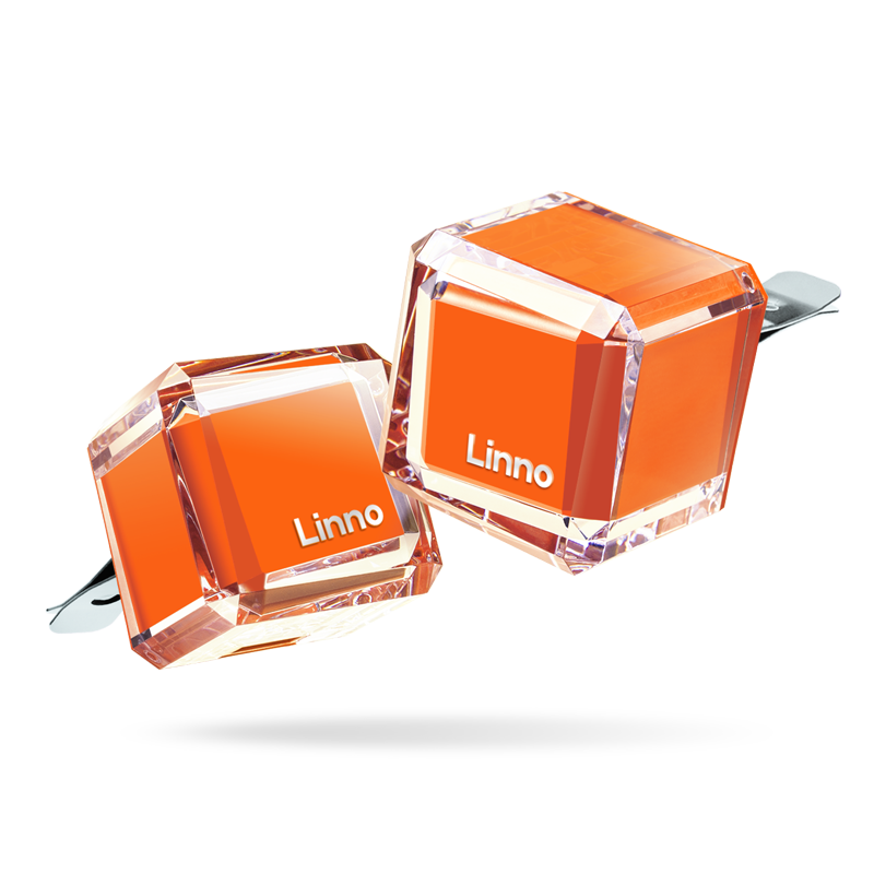 朗龙汽车香水车载香薰出风口专用持久留香汽车香薰摆件车载固体香膏片 方糖幸运（一对装）【淡香】