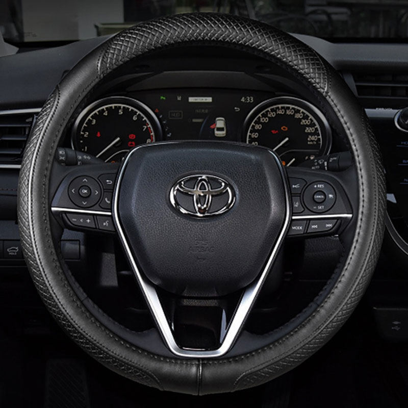 玛趣适用于23款一汽丰田亚洲龙方向盘套专用真皮汽车把套免手缝2023款