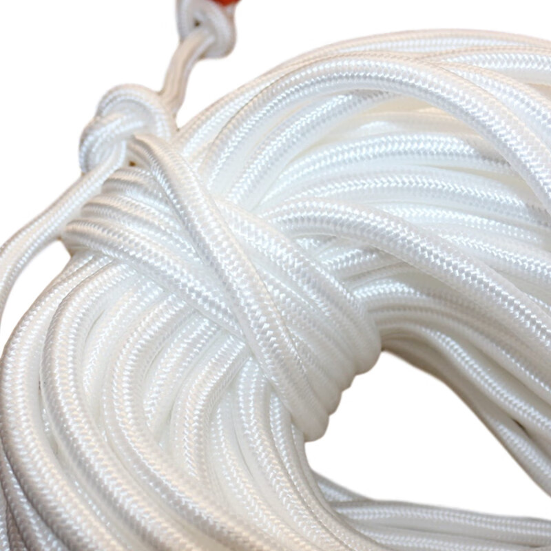 缆绳8毫米100米粗船用撇缆绳impa211271抛缆球绳6毫米200米编织抛缆绳