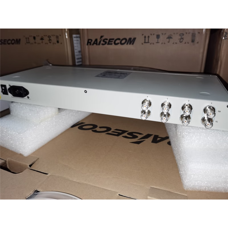 全新原装瑞斯康达rc861-120-ss13-ac四路e1单纤pdh光端机 全新
