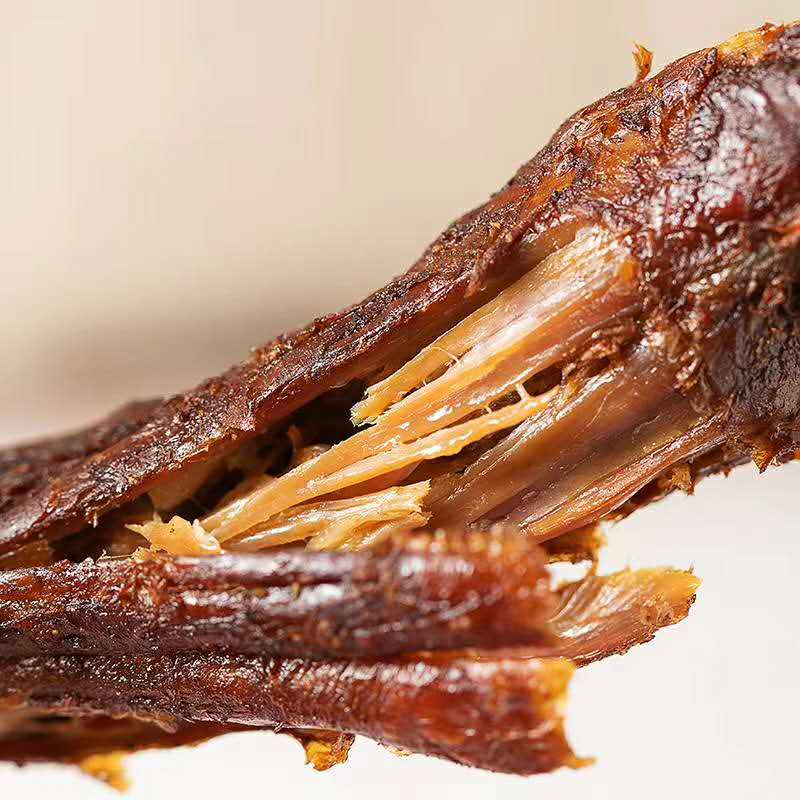 彦瑛鸭脖6根 原味香辣 酱卤味手撕风干鸭脖即食零食 经典原味风干鸭脖