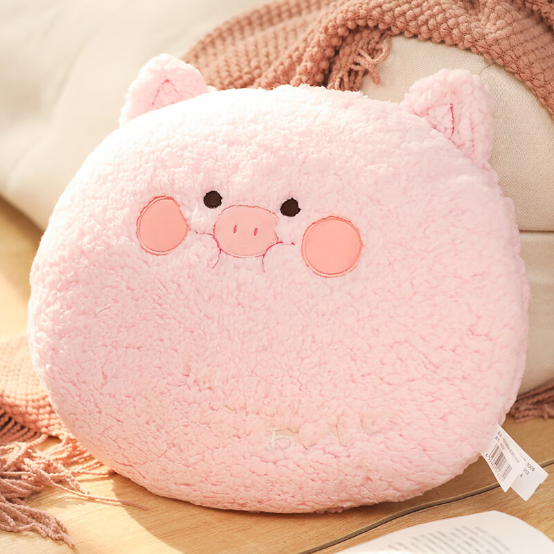 粉色猪40厘米 卡哇伊抱枕靠垫