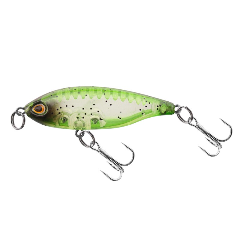 威和路亚饵沉水铅笔假饵4.5cm3.3g远投硬饵翘嘴鲈鱼 1#色 西罗铅笔