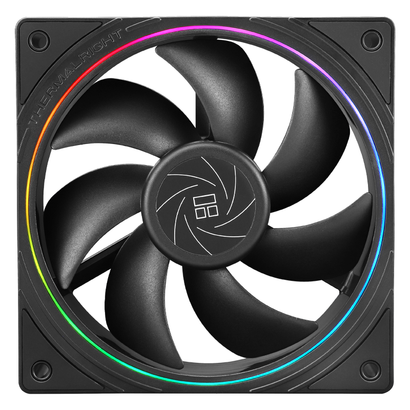 Thermalright 利民 TL-S12 ARGB 120mm 机箱散热风扇 白色 单个装