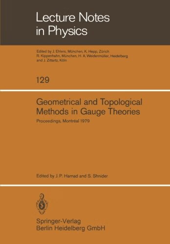 预订 geometrical and topological methods in gauge theories