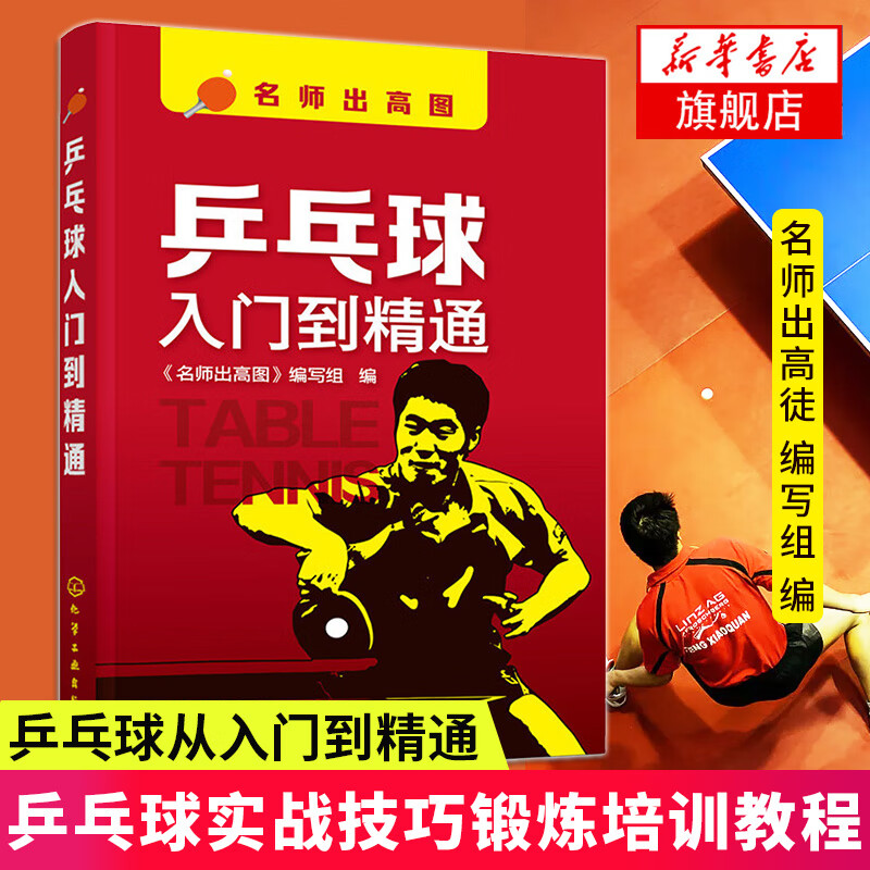 乒乓球入门到精通 郭磊 乒乓球实战入门技巧 专业训练锻炼培训教程书籍