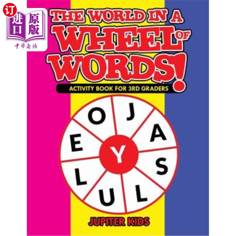 海外直订the world in a wheel of words!