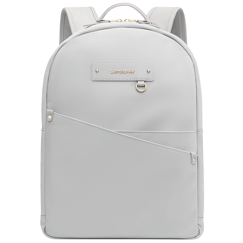 新秀丽（Samsonite）双肩包女士电脑包背包书包商务旅行包14英寸苹果笔记本包BY9灰色 399元