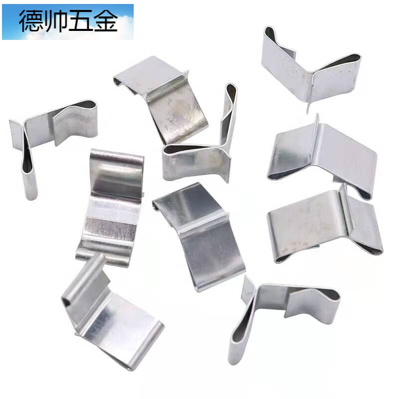 线槽板桥架配件镀锌电缆桥架锁扣弹簧扣锁桥架免焊扣盖板卡扣线槽 免
