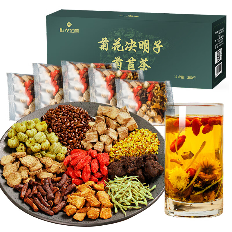 神农金康菊花决明子茶:健康好茶的价格走势