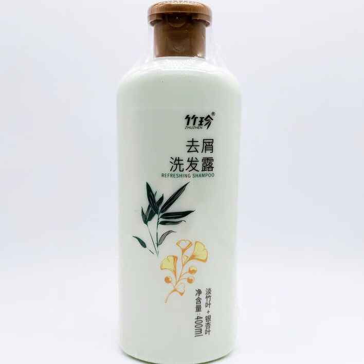 韩婵洗发水 竹珍滋养洗发露  竹珍清爽屑洗发露400ml 清爽去屑