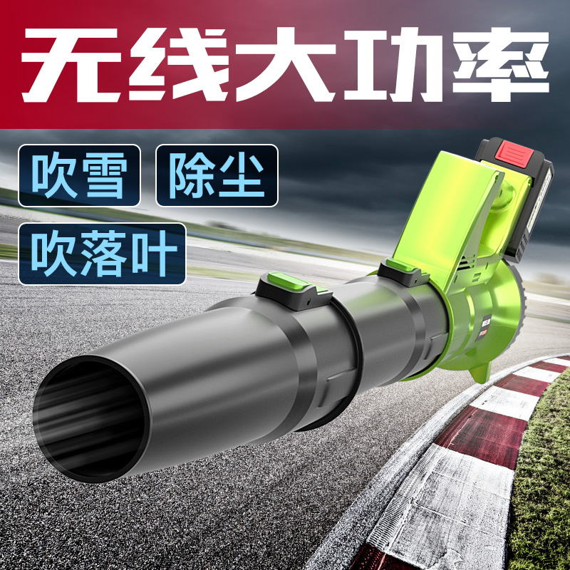 德韵鼓风机锂电大功率工业级暴风枪除尘器吹灰机充电式吹风机电动农具 DY-暴风吹8888TV2电1充-怒风款（21V）