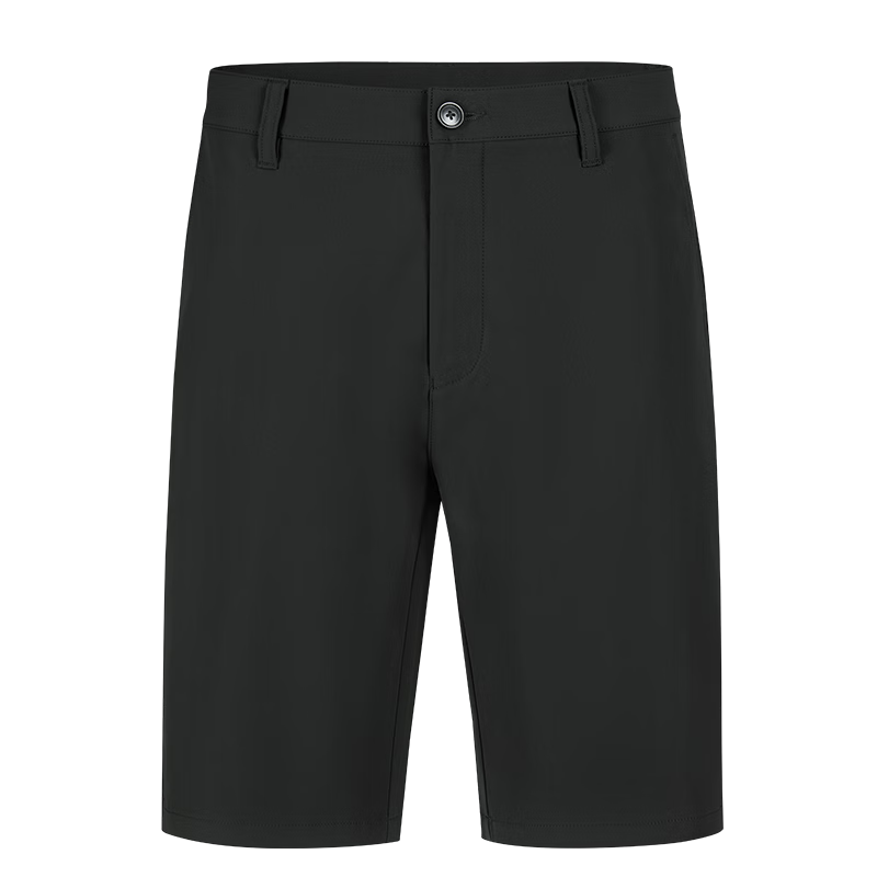 京东京造【记忆纤维】弹力短裤休闲裤男裤子男装宽松工装裤 黑色 34