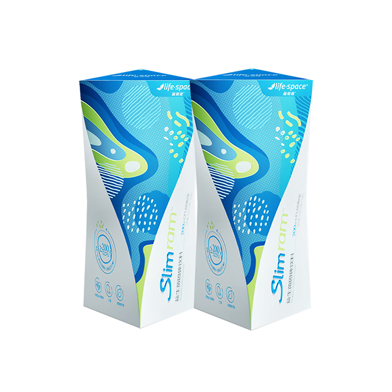 LifeSpace益倍适Slimram益生菌成人小蓝腰身材管理固体饮料20袋*2盒价格走势分析