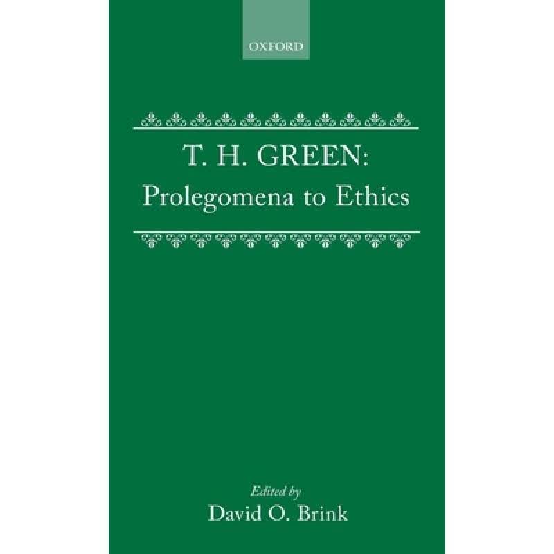 预订 Prolegomena to Ethics
