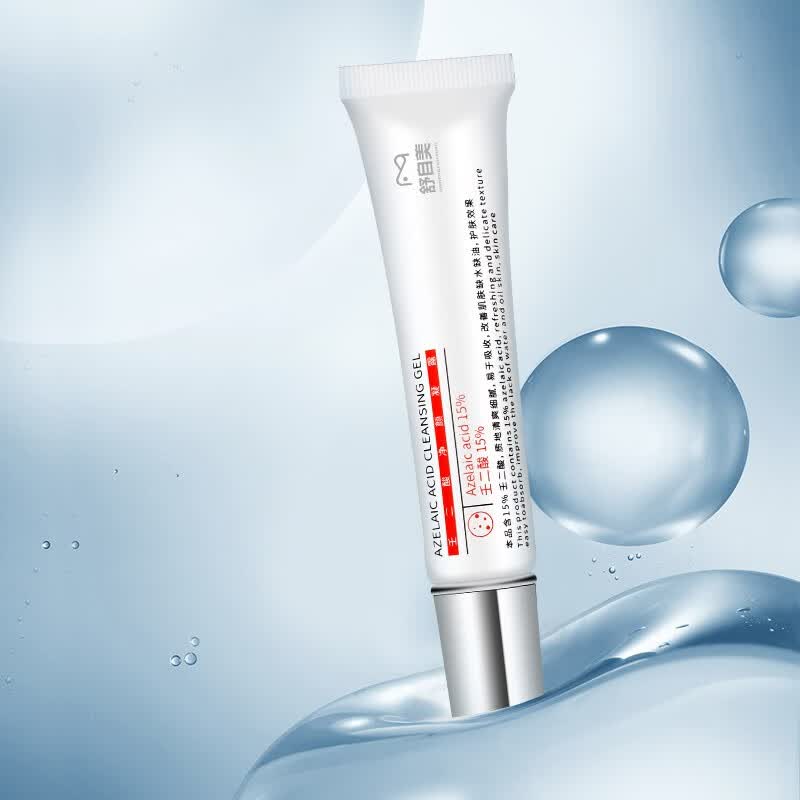 痘痘痤疮黑头闭口粉刺油性肌肤适用mt 舒自美壬二酸净颜凝露1支(15g)