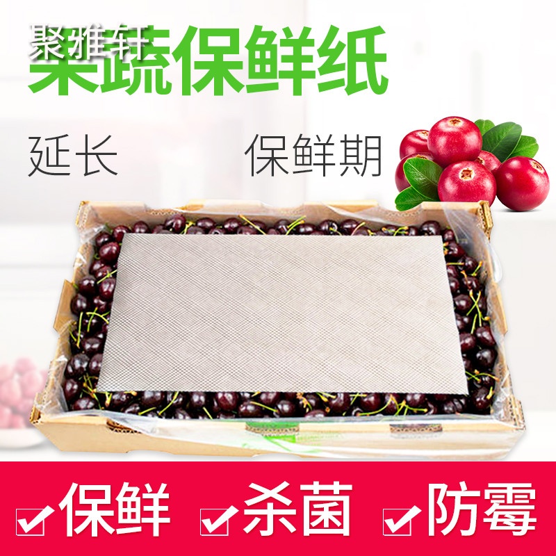 心头肉纳米保鲜纸吸水纸鲜博士樱桃杨梅李子水果蔬菜保鲜剂防腐剂 10