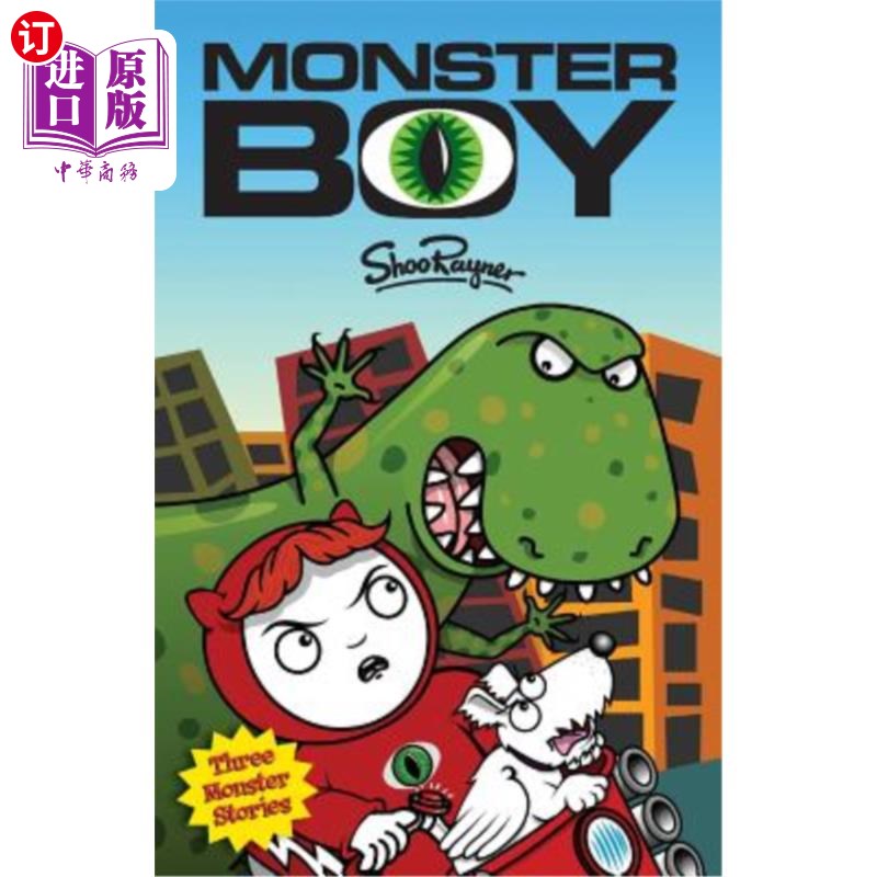 海外直订monster boy: three monster stories 怪物男孩:三个怪物故事