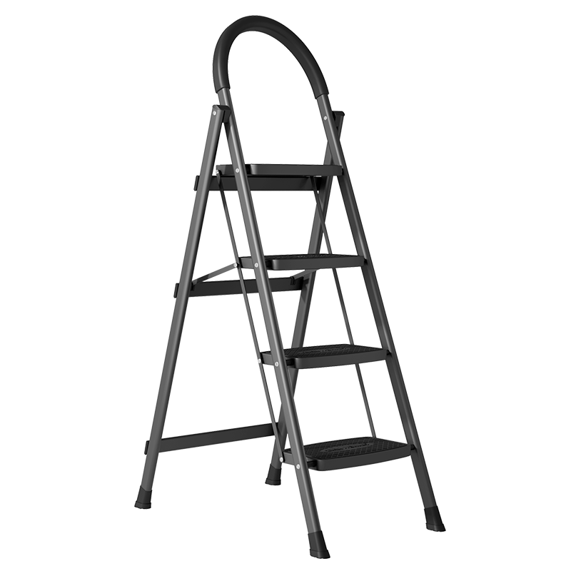 WENNA 稳纳 梯子家用四步折叠登高铁梯加宽踏板人字梯多功能工程扶梯爬梯