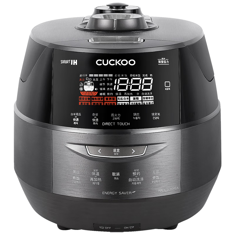 ⣨CUCKOO緹Һԭװ31-4˼õ緹IHżܸѹл๦ܲճڵ˫ѹ FHTS0611FD 3L ִݺ