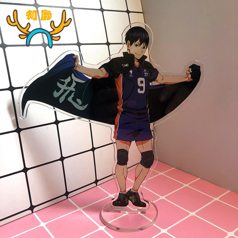排球少年周边及川彻木兔光太郎日向翔阳飞雄横断幕队旗亚克力立牌定制