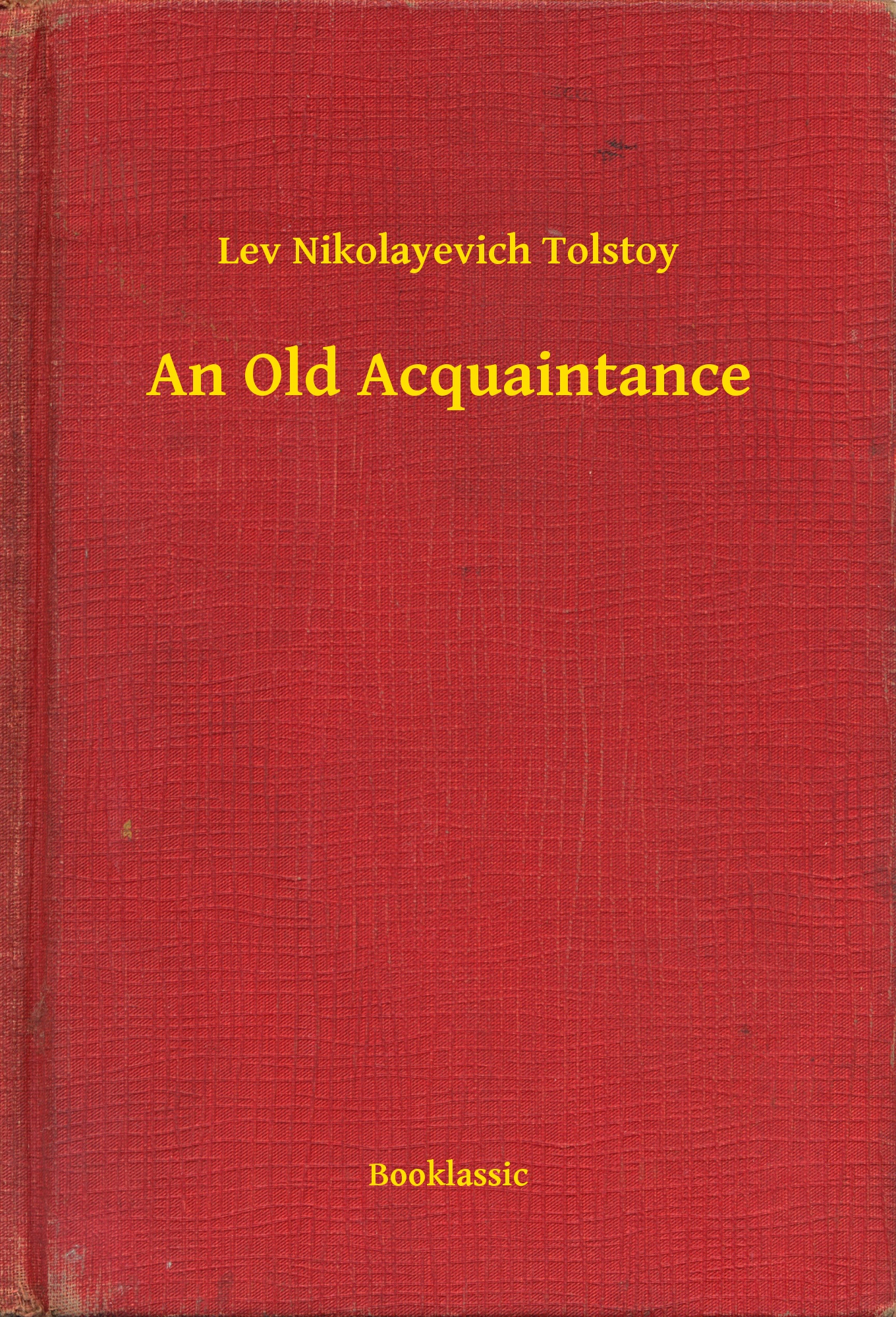 an old acquaintance